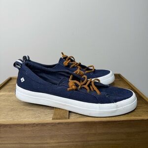 Sperry women’s Navy Canvas Boat Shoes